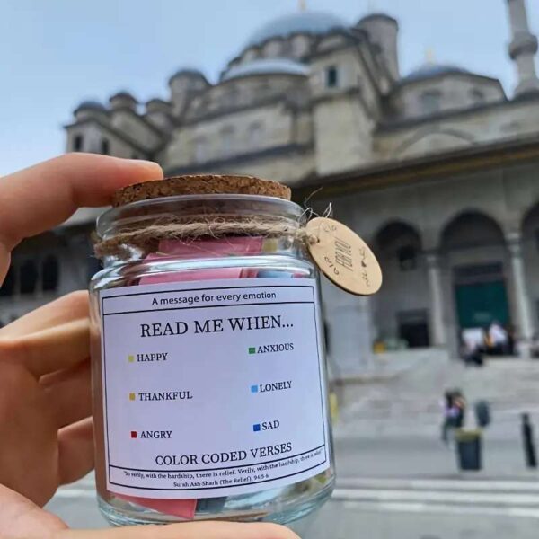 Quranic Verses Motivational Jar